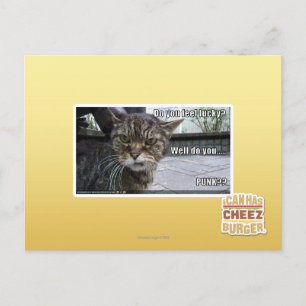 Carte Postale Vous sentez-vous chanceux ?