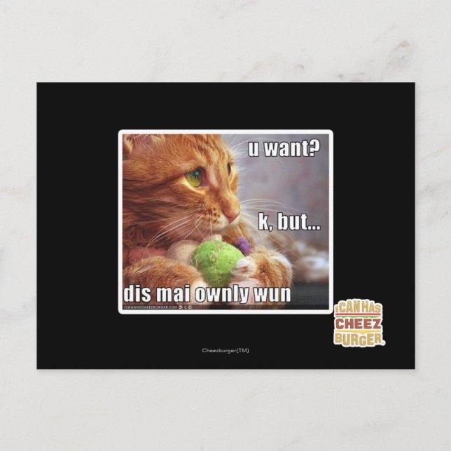 Carte Postale Vous voulez ? (Devant)