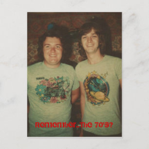 Carte Postale Vous vous souvenez des années 70 ?