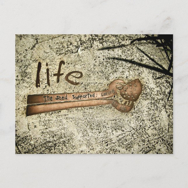 Carte Postale Voyage 2009 | Mots de sagesse (Devant)