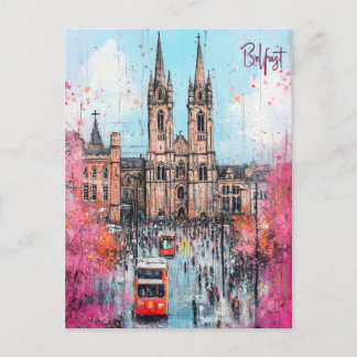 Carte Postale Voyage à Belfast Irlande du Nord
