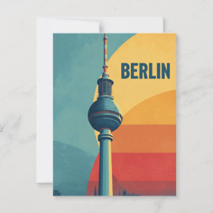 Carte Postale Voyage à Berlin