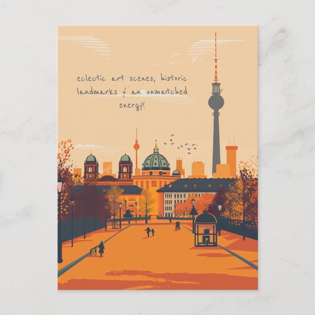 Carte Postale Voyage à Berlin (Devant)