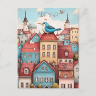 Carte Postale Voyage à Bratislava Slovaquie