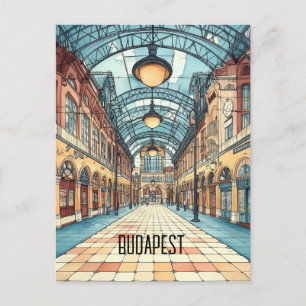 Carte Postale Voyage à Budapest Hongrie