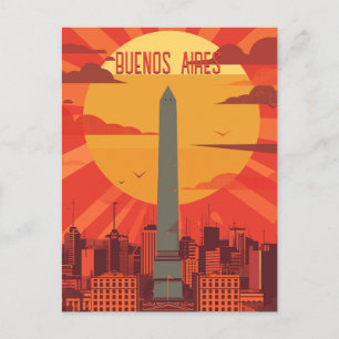 Carte Postale Voyage à Buenos Aires