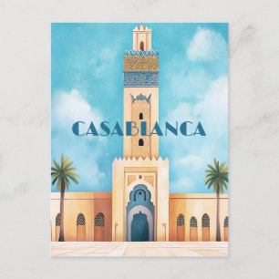 Carte Postale Voyage à Casablanca Maroc