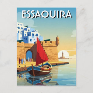 Carte Postale Voyage à Essaouira Maroc