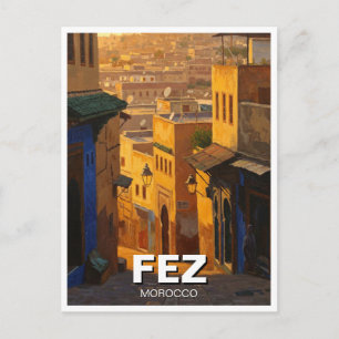 Carte Postale Voyage à Fès Maroc