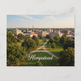 Carte Postale Voyage à Hempstead Vintage