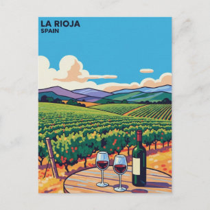 Carte Postale Voyage à La Rioja Espagne