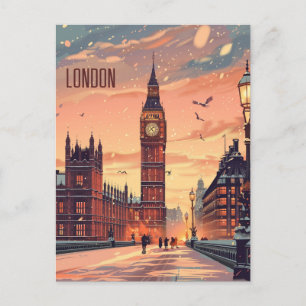 Carte Postale Voyage à Londres