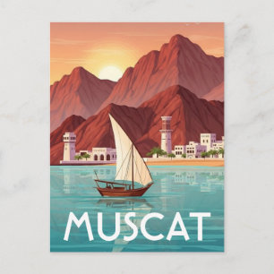 Carte Postale Voyage à Mascate Oman