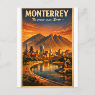 Carte Postale Voyage à Monterrey, Mexique 2026