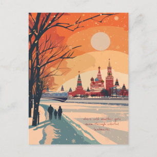 Carte Postale Voyage à Moscou