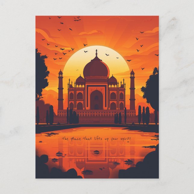 Carte Postale Voyage à New Delhi (Devant)