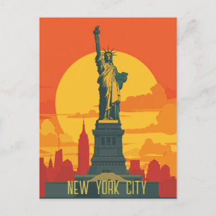 Carte Postale Voyage à New York City