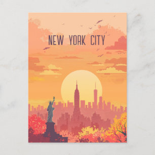 Carte Postale Voyage à New York City