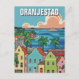 Carte Postale Voyage à Oranjestad Aruba