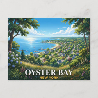 Carte Postale Voyage à Oyster Bay New York