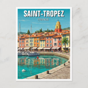 Carte Postale Voyage à Saint-Tropez France