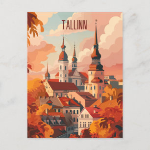 Carte Postale Voyage à Tallinn