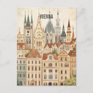 Carte Postale Voyage à Vienne Autriche