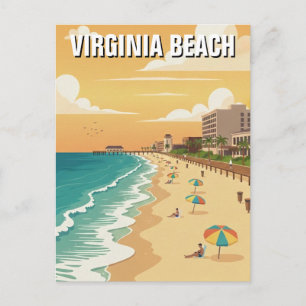 Carte Postale Voyage à Virginia Beach