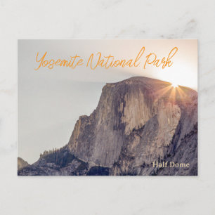 Carte Postale Voyage à Yosemite Half Dome