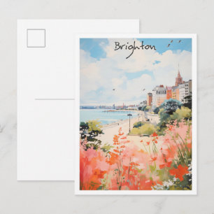 Carte Postale Voyage Artistique Brighton