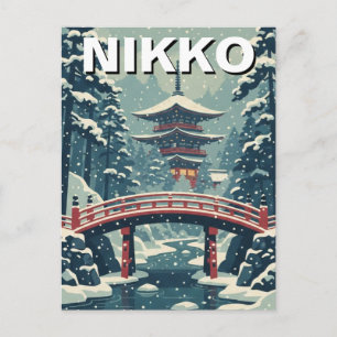 Carte Postale Voyage au Japon à Nikko