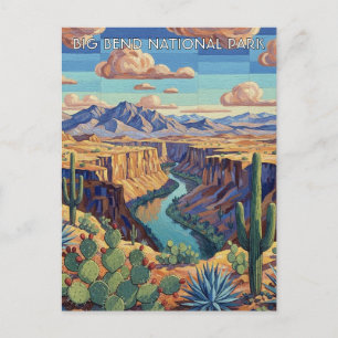 Carte Postale Voyage au Parc national de Big Bend