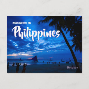 Carte Postale Voyage aux Philippines