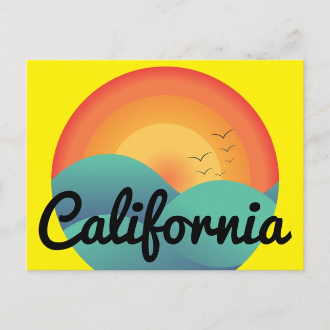 Carte postale Voyage Californie (Devant)