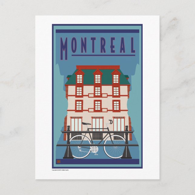 Carte Postale VOYAGE-Canada-Montréal-Montréal (Devant)