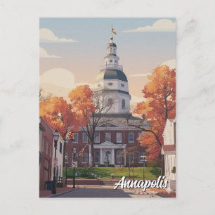 Carte Postale Voyage dans la baie de Chesapeake dans le Maryland