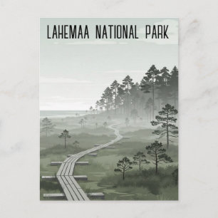 Carte Postale Voyage dans le parc national de Lahemaa en Estonie