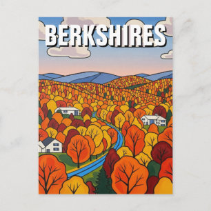 Carte Postale Voyage dans les Berkshires Massachusetts