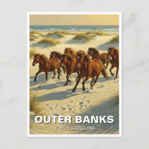 Carte Postale Voyage dans les Outer Banks Caroline du Nord