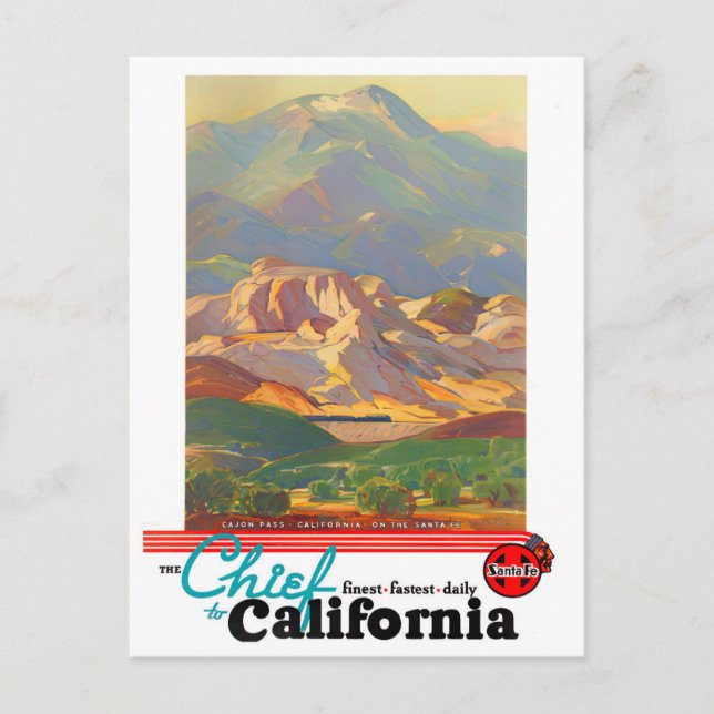Carte postale voyage de Californie (Devant)