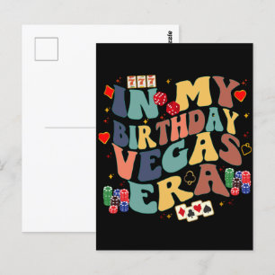 Carte Postale Voyage de fête pour mon anniversaire à l'ère de Ve