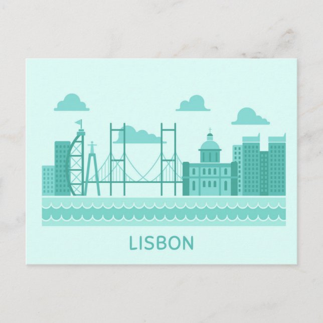 Carte postale Voyage de Lisbonne Portugal (Devant)
