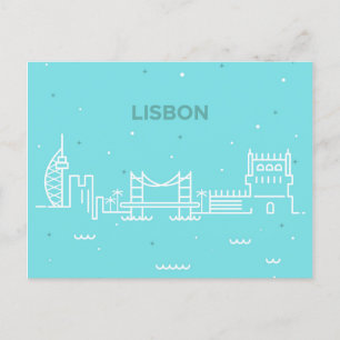 Carte postale Voyage de Lisbonne Portugal