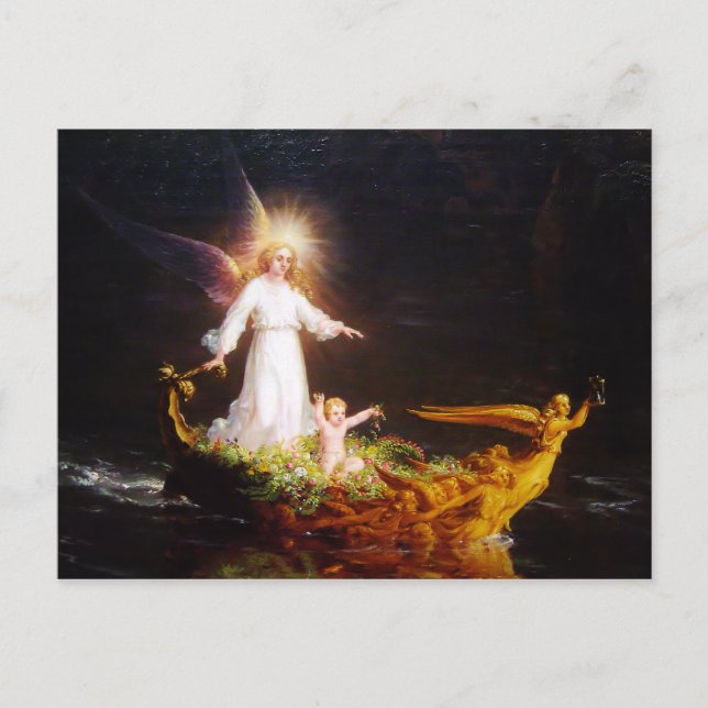 Carte Postale Voyage de vie Enfance (Devant)