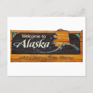 Carte Postale Voyage en Alaska