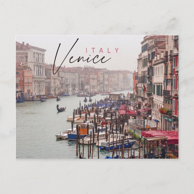 Carte Postale Voyage en Italie à Venise (Devant)