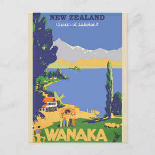 Carte Postale Voyage en Nouvelle-Zélande
