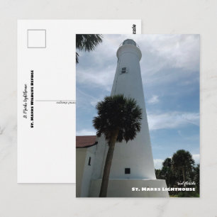 Carte Postale Voyage   Floride - Phare de St. Marks