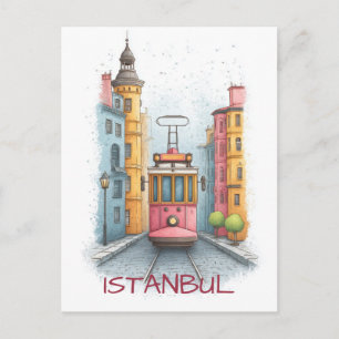 Carte Postale Voyage Istanbul Turquie