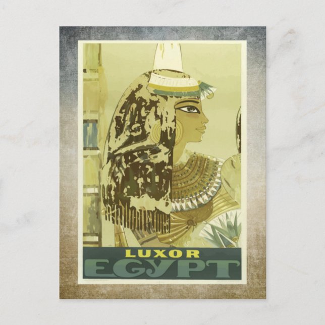 Carte Postale Voyage Luxor     EgyptVintage (Devant)